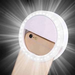 Phổ AA pin Selfie vòng Vòng Flash điện thoại di động 36 LED Selfie LED Đèn sáng vòng <span class=keywords><strong>clip</strong></span> cho tất cả thông minh trau dồi - Product Image 1