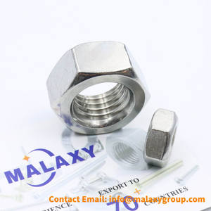 MALAXY - Écrous hexagonaux externes en acier inoxydable Ss304 Ss316 Din934 pour les secteurs de la santé, des mines et du <span class=keywords><strong>traitement</strong></span> de l'eau - Product Image 3