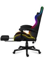 Chaise de jeu à effet de lumière RVB avec lumières Chaise de jeu unique et colorée