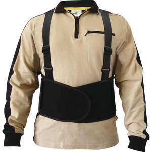 DELTA PLUS - CEINT04GT Ceinture lombaire noire-EAN 3295249169510 ACCESSOIRES WORKWEAR AUTRES ACCESSOIRES WORKWEAR - Product Image 1