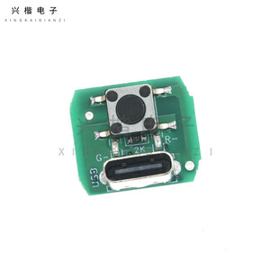 Placa Controladora LED Xingkai Electronics 3.7-4.2V 3-5W con Carga Tipo C y Tres Niveles de Atenuación - Product Image 2
