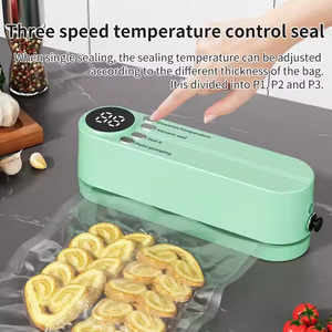Machine de mise sous vide automatique 3-en-1 à prix de gros, petite et portable, rechargeable, pour usage domestique - Product Image 4