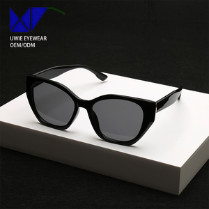 Occhiali da Sole Unisex Cat Eye UV400 con Montatura Completa Sfumata Marrone Rosa Nero Misura 68-18-138 Vendita all'Ingrosso - Product Image 2