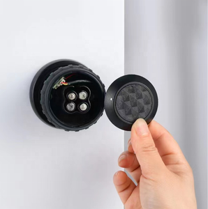 Serrure à bouton numérique intelligente empreinte digitale clavier broche serrure à bille serrure <span class=keywords><strong>de</strong></span> <span class=keywords><strong>porte</strong></span> en bois sphérique sans clé pour remplacer l'ancien bouton bricolage - Product Image 5