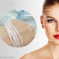Fil de Protéine de Soie Lifting Visage, Fils Tenseurs de Collagène Hydrosolubles pour Soin Radar