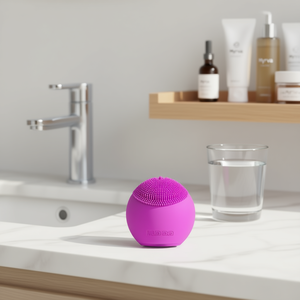 Brosse nettoyante pour le visage en silicone Myrva, manuelle, étanche, pour le nettoyage du visage - Product Image 2