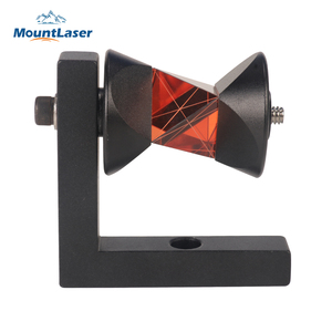 GRZ101S عاكس صغير بزاوية ° <span class=keywords><strong>Prism</strong></span> مثبت على حامل قضيب GMP104 لتر ، منشور ريترو مساحي يستخدم لمحطة كاملة للمراقبة - Product Image 6