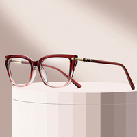 Gafas Partagas TR90 con Marco Cuadrado Suave, Bisagras de Resorte, Anti Luz Azul, Montura Óptica para Niños
