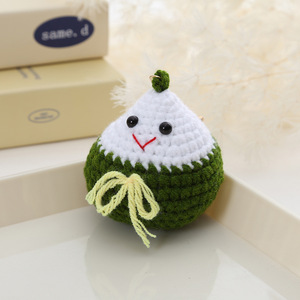 Nuovo Portachiavi Artigianale all'Uncinetto, Mini Peluche a Forma di Maialino o Coniglietto, Ciondolo per Borse, Regalo Decorativo - Product Image 5