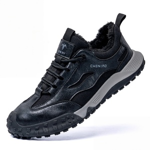 Zapatos de Seguridad Deportivos para Hombre, con Cordones, Impermeables, Parte Superior de Cuero Genuino, Anti-Compresión, Anti-Pinchazos, Transpirables, Resistentes a la Abrasión - Product Image 2