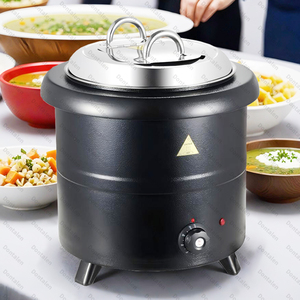 Buffet scaldacristallo pentola per zuppe calde ad alta capacità portatile elettrico scaldabagno efficiente per stufe alimentari - Product Image 1