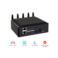 Dispositivo Colector de Datos con Caja de Computación de Borde con IA RS232 para Ubuntu Linux y Android, Mini PC Industrial sin Ventilador Rk3568 con Algoritmo