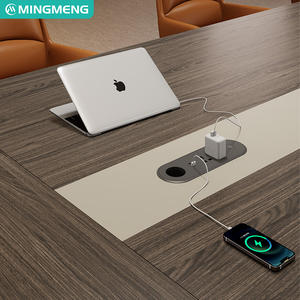 Mesa de Conferencia Rectangular, Mesa de Trabajo de Capacitación, Escritorio de Oficina Largo Moderno y Simple, Mesa de Sala de Reuniones, Mesa de Recepción - Product Image 5