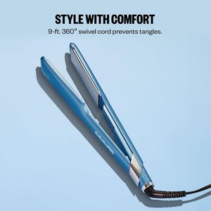 Lisseur à cheveux BaBylissPRO en titane avec affichage de la température (LED) 1200W 472 120-230C pour tous types de cheveux - Product Image 6