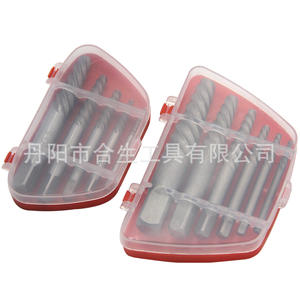 Extractor de tornillos de espiral Mr Drill, métrico 1 2 3 4 5 6 #   Broca para taladro manual para extraer tornillos dañados - Product Image 2