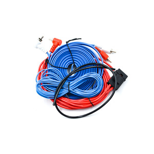 <b>Car</b> Audio <b>Amplifier</b> Wiring Harness 12V Copper Clad Aluminum Power Cable With Fuse And Tube Integrated For Modification - Product Image 5