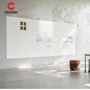 Magnetische Tafel Keramik-Stahl Whiteboard für Klassenzimmer Magnetische Trocken Abwischbare Schreibtafel für Büro und Besprechungen - Product Image 1