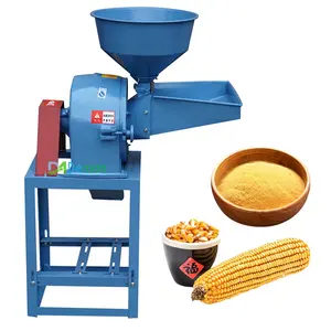 Alta capacidade grão milho trigo milho moedor secas chilli esmagamento máquina frango alimentar pelotas moagem máquina
