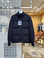 Blouson bomber en duvet d'oie blanc, style anglais, col montant, en tricot épais torsadé, patchwork, pour le printemps, en nylon et laine, transfrontalier
