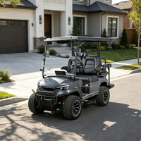 Voiture de golf électrique 4 places, buggy de golf, chariot de golf personnalisé, dernier design avec stock suffisant