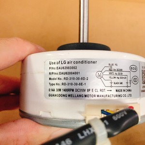 มอเตอร์พัดลมดีซี LG รุ่น RD-310-30-8D-2 แบบ 5 สาย สำหรับอะไหล่เครื่องปรับอากาศ - Product Image 2