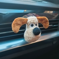 Décoration d'aromathérapie pour voiture en plastique en forme de chien pilote, mignonne, moderne, longue durée, accessoires intérieurs, garantie 3 ans