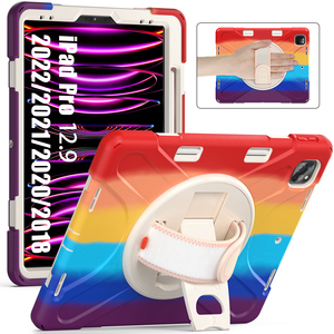 <span class=keywords><strong>Custodia</strong></span> per Tablet in Silicone antiurto resistente per <span class=keywords><strong>Ipad</strong></span> <span class=keywords><strong>Pro</strong></span> <span class=keywords><strong>custodia</strong></span> per <span class=keywords><strong>12.9</strong></span> copertura <span class=keywords><strong>12.9</strong></span> 2024 2022 2021 2018 - Product Image 1