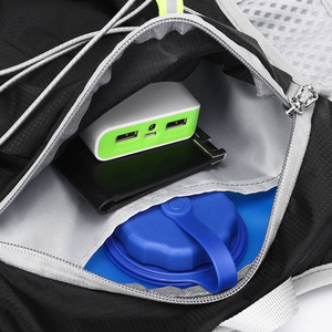 Sac à dos d'hydratation respirant, léger, durable et imperméable avec bretelles incurvées pour le cyclisme, le VTT et les équipements de vélo - Product Image 2
