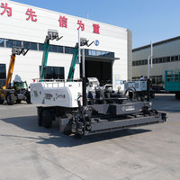 Machine de nivellement de sols de construction Jiubang Concrete Laser Screed 35,5 kW, moteur à essence, flèche de 6 m, 1,5 mm, 3 m