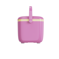 Glacière portable isotherme de 10 litres avec poignées pour le camping, les fêtes, les sports, les concerts et plus encore
