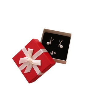 Manufacturers spot multi color jewelry packaging box Ring Stud Earrings ornaments gift box Ring necklace box