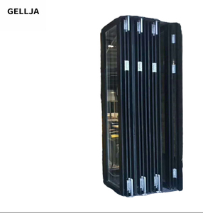 GELLJA Nuove Porte Scorrevoli a Fisarmonica in Lega di Alluminio con Doppio Vetro, Impermeabili, per Ville Moderne - Product Image 3