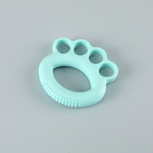 Renforceur de préhension <span class=keywords><strong>en</strong></span> silicone, entraîneur de doigts, équipement de rééducation, stimulateur musculaire, cercle de résistance thérapeutique - Product Image 5