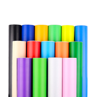 Rouleaux de vinyle auto-adhésifs colorés à découper, matériau PVC, film brillant et mat pour enseignes publicitaires – Vente chaude