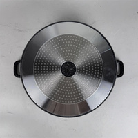 Ensemble de casseroles modernes antiadhésives et écologiques en granit de 20/24/28/32/36/40/44 cm, grande marmite à soupe pour restaurants