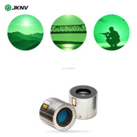 JKNV PVS7 2051 Lunettes de vision nocturne Gen2+ Phosphore vert Fom1200-Fom2400 Montage sur casque IR IP65 Étanche OEM ODM 1x 60-64lp/mm