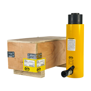 Vérin hydraulique simple effet robuste RC-308 30T course 209 mm équivalent Enerpac pour le déplacement de composants lourds - Product Image 4