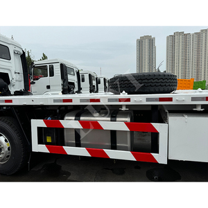 شاحنة شاكمان M3000S 8x4 ذات سطح مسطح بحمولة 25 طن للخدمات اللوجستية ونقل الحاويات، شاحنة ذات سطح مسطح للبيع - Product Image 6