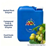 Enzyme digestive de prune liquide 25kg Qualité alimentaire Prunus Mume Apaise les intestins Stimule l'appétit Soutient le foie Durée de conservation 24 mois Extrait