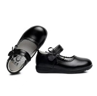 Chaussures d'uniforme scolaire formelles noires en cuir style Mary Jane pour enfants, adolescents et étudiants, prix d'usine, vente en gros