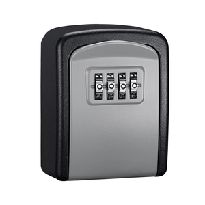 Cassetta di <span class=keywords><strong>Sicurezza</strong></span> con Serratura a Combinazione, Portatile e Impermeabile, Cassaforte con Codice a Quattro Cifre, Robusta in Lega di Alluminio Antifurto - Product Image 1