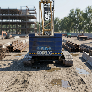 Kobelco ใช้ KOBELCO เครน,ใช้ Kobelco 150ton 100ton 150ton เครนเหนือศีรษะเพื่อขาย200TON - Product Image 3