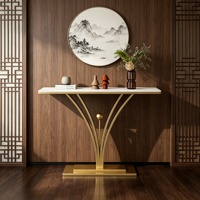 Table d'appoint de salon de style nordique moderne et luxueux, certifiée CE UE, pour hôtel, appartement, villa familiale, salon