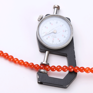 พลอยตาแมวคุณภาพ 5A ทรงบริลเลียนต์คัท สำหรับทำเครื่องประดับ สีแดงเขียว ขนาด 8 มม. 3 มม. แร่สำหรับตกแต่ง - Product Image 2