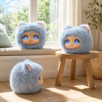 Peluche IA Mignonne Interactif Intelligent, Animal en Peluche Doux et Moelleux Parlant avec Rembourrage en Coton PP, Hauteur 0-10cm, Cadeau pour Enfants