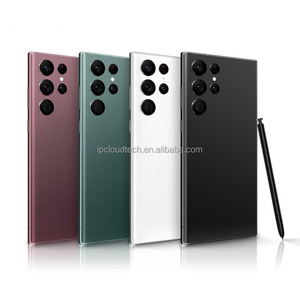 Smartphone Android 5G débloqué <span class=keywords><strong>S22</strong></span> Ultra 6,8 pouces, double SIM, haute configuration, batterie de 5000 mAh, écran plein écran - Product Image 1