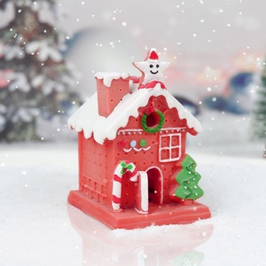 Decoración Navideña DIY al por Mayor, Casa de Jengibre, Casa de Muñecas, Decoración de Paisajes en Miniatura, Accesorios para Ambiente Navideño, Regalo Festivo - Product Image 1