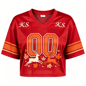 เสื้อฟุตบอลแฟนเวอร์ชั่น 2026 แบบสั่งทำพิเศษ จัดส่งฟรี ผลิตจากโพลีเอสเตอร์ ป้องกันแบคทีเรีย เสื้อซับลิเมชั่นสำหรับทุกเพศ เสื้อยืดซับลิเมชั่น - Product Image 2
