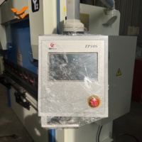 Prensa Plegadora Hidráulica de Calidad Confiable, 30T 40 Toneladas 2000mm, Prensa Plegadora Pequeña TP10S con Sistema CNC, Rendimiento Estable
