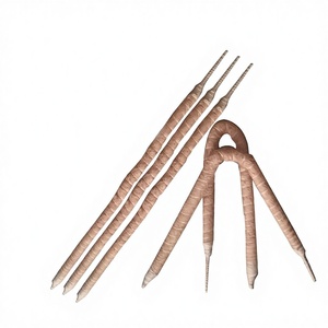 Bâtons de coco de forme irrégulière pouvant être utilisés dans divers contextes, pour soutenir les treillis et les plantes grimpantes (<span class=keywords><strong>lierre</strong></span> vert). - Product Image 1